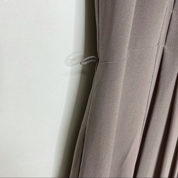 Warehouse Pleated Sleeveless Dress Size 6 - Picture 10 of 12